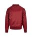 Blouson D'aviateur Homme Bordeaux Build Your Brand-2