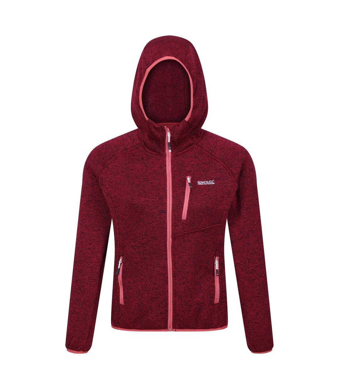 Veste polaire newhill femme rouge foncé Regatta-1