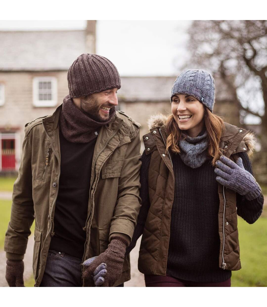 Cache-Cou Snood Femme Thermique Doublé Polaire-4