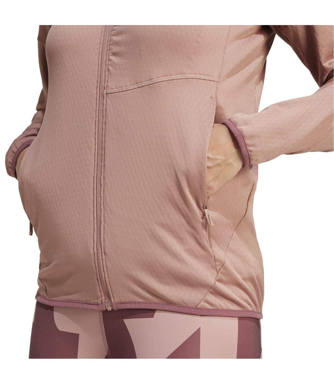Haut De Survêtement Terrex Xperior Femme Beige Rose Adidas-4
