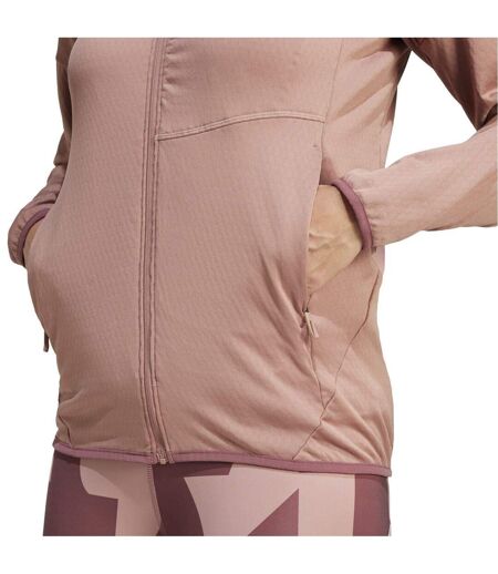 Haut De Survêtement Terrex Xperior Femme Beige Rose Adidas