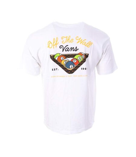 T-Shirt blanc homme vans snooker
