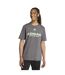 T-shirt Motif/style Logo Homme Gris Vert Adidas-4