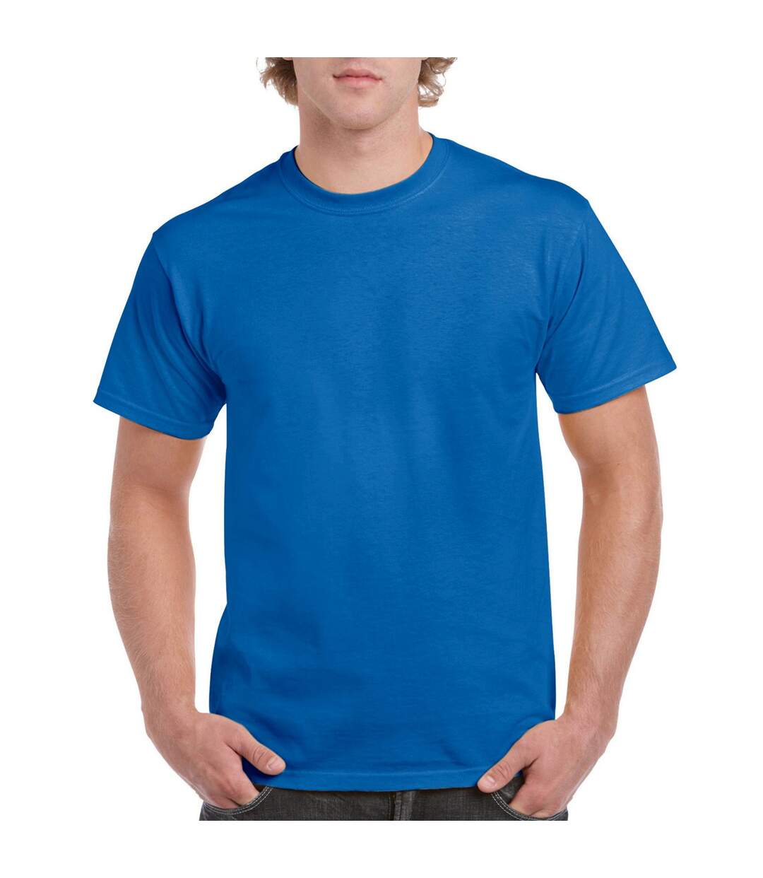 T-shirt adulte bleu roi Gildan Hammer