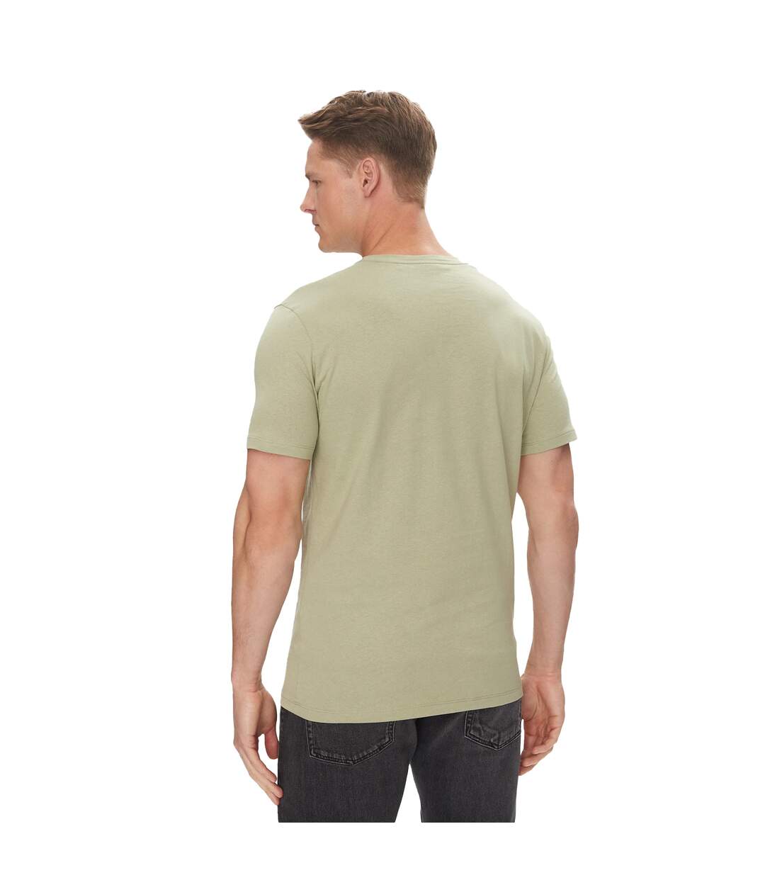 T-shirt Motif/style Orange Homme Vert Clair Boss-2