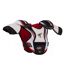 Childrens/kids Synergy Gx Ice Hockey Shoulder Pad M Black Red White Easton-3