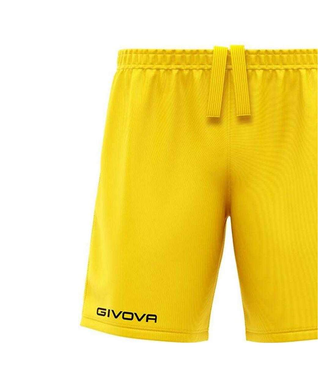Short De Foot Capo Homme Jaune Givova-2