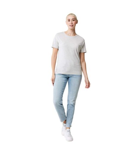 Womens/ladies yala recycled cotton lightweight t-shirt light heather grey Iqoniq