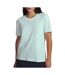 T-Shirt bleu femme tbs greige-1