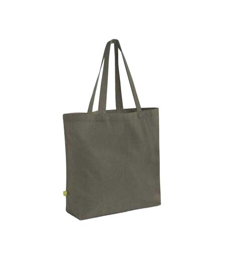 Earthaware Organic Cotton Tote Bag One Size Olive Green Westford Mill