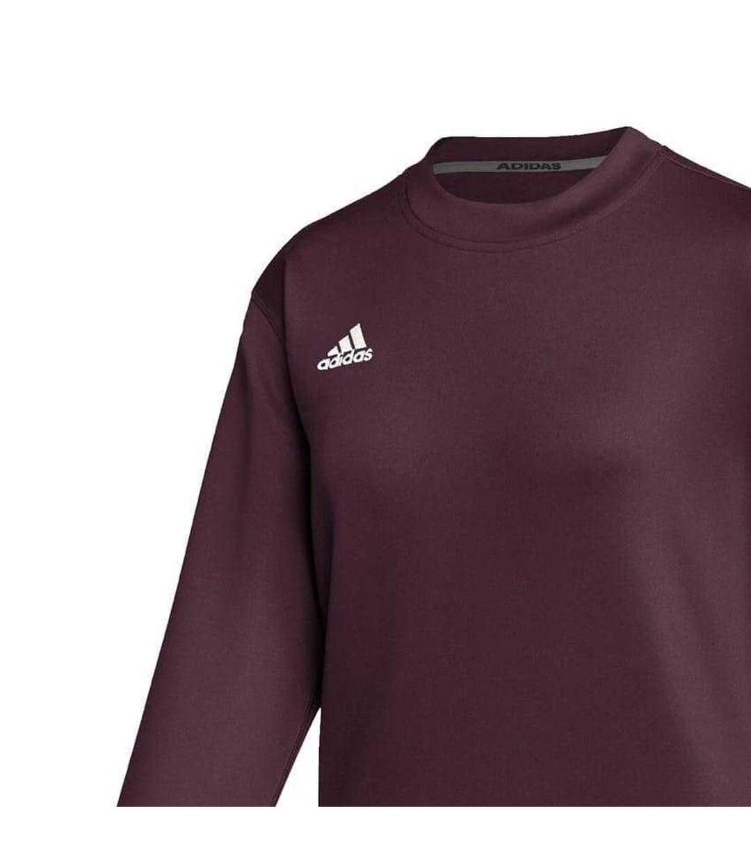 Womens/ladies Top Maroon Adidas-3