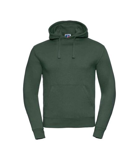 Mens authentic hoodie bottle green Russell