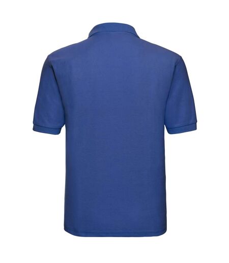 Russell Mens Polycotton Pique Polo Shirt (Bright Royal Blue)