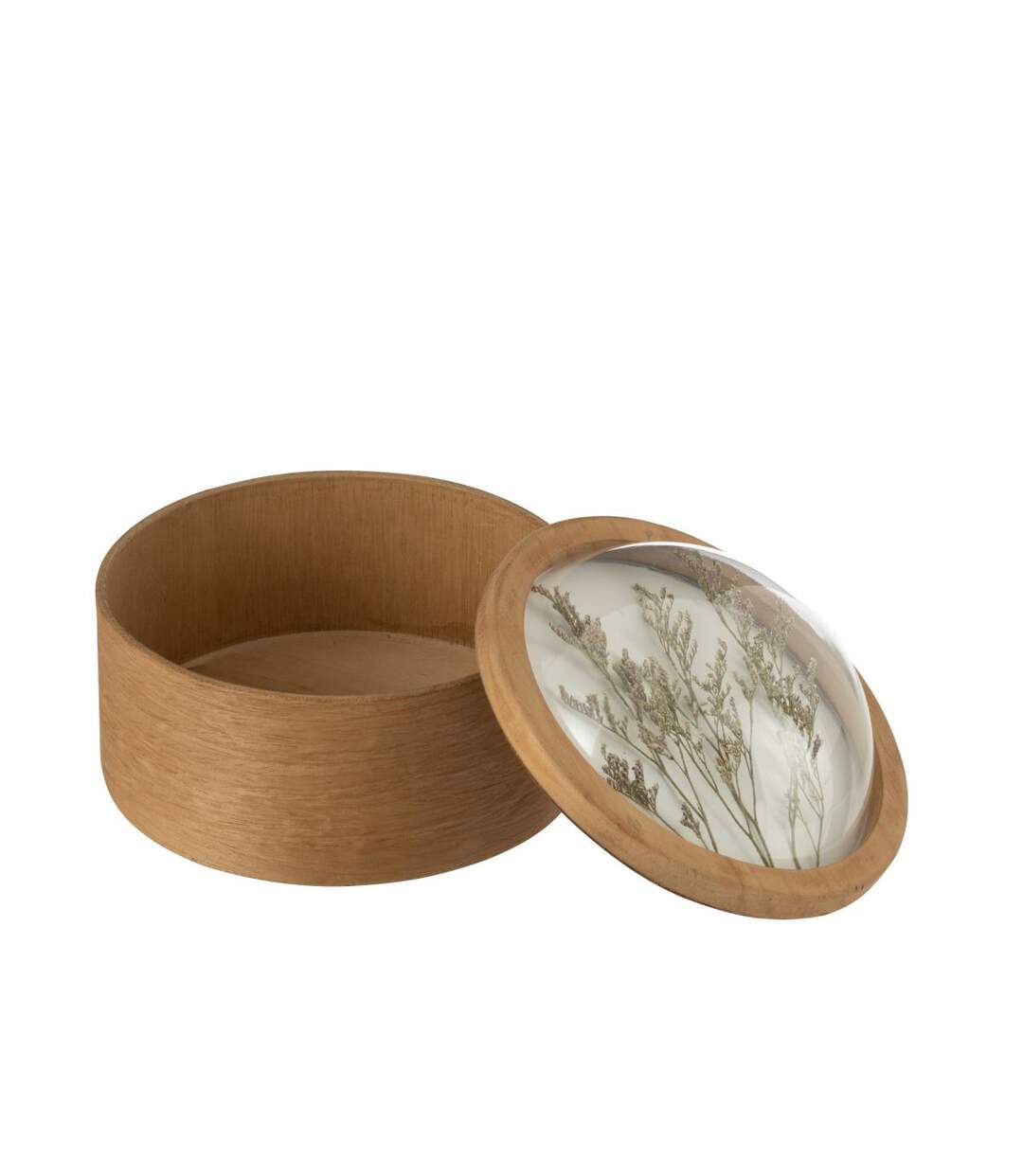 Boîte Déco en Bois Cereal 16cm Naturel-2