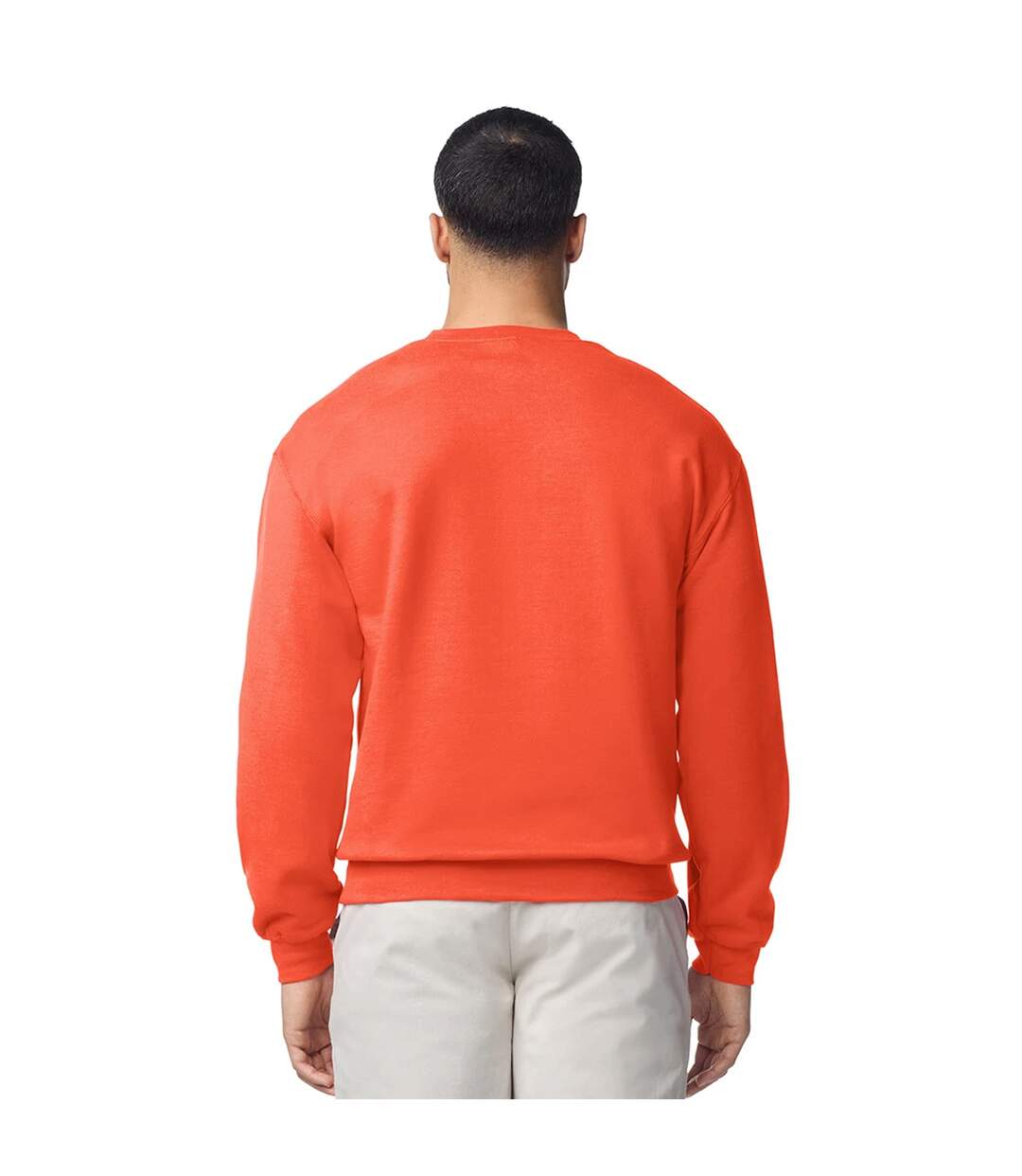 Sweat Uni À Col Ras-du-cou Heavy Blend Femme Orange Gildan-3