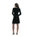 Robe Rae Femme Noir Finery-2