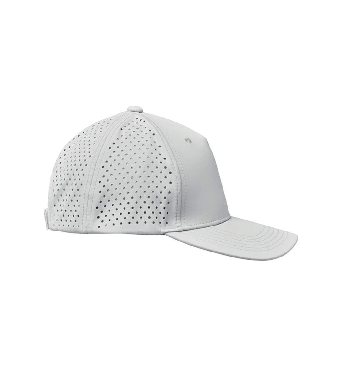 Casquette De Baseball Capo Adulte Blanc MidOcean-3