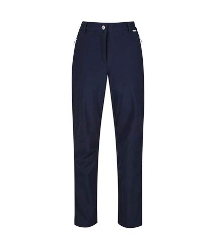 Regatta Softshell II - Pantalon de randonnée - Femme (Coupe courte) (Bleu marine) - UTRG1029