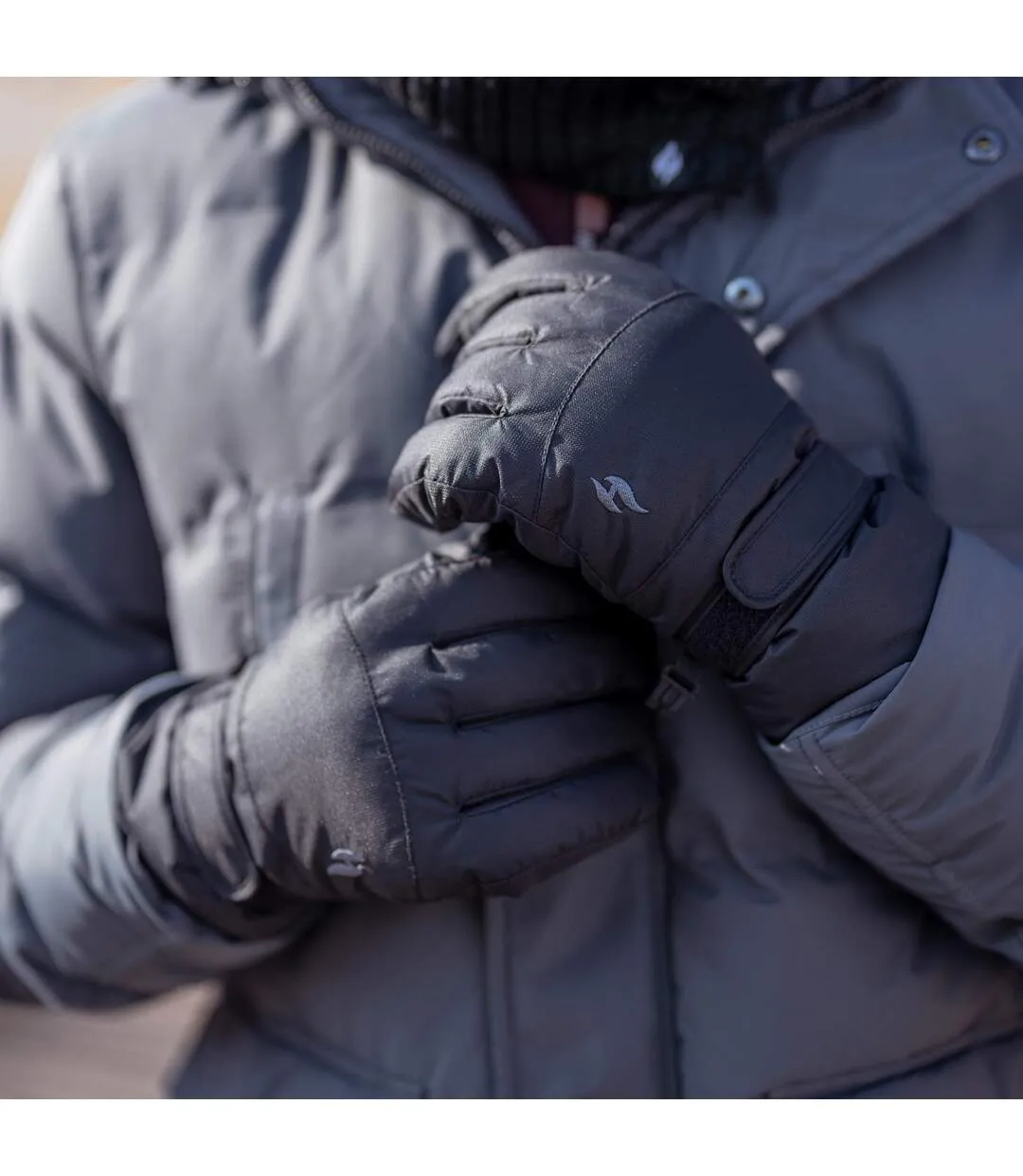 Gants de Ski Homme Imperméable Thermiques S/M-5