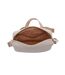 Logo Leather Crossbody Bag One Size Chalk Firetrap-4