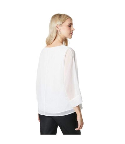 Blouse femme blanc cassé Principles