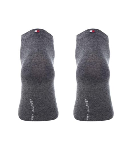 Socquettes Motif/style Logo Brodé Femme Graphite Tommy Hilfiger