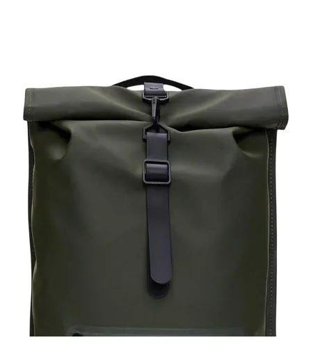 Plain Waterproof Cycling Rucksack One Size Green Rains