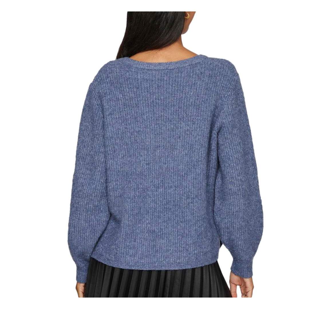 Pull Bleu Femme Vila Vibeluna - L-2