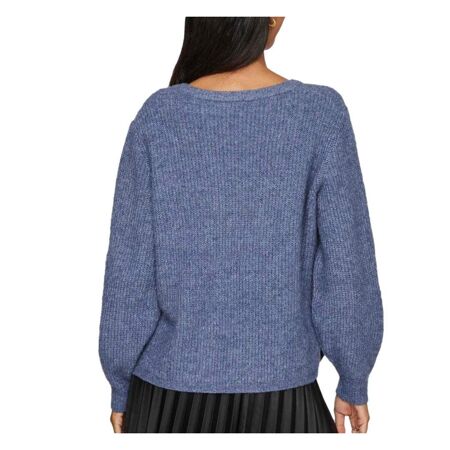 Pull Bleu Femme Vila Vibeluna - L