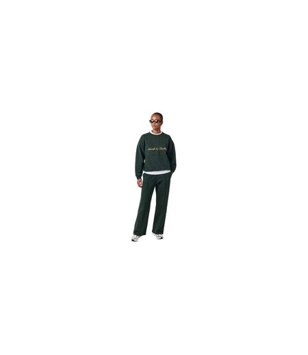 Sweat Motif/style Logo Brodé Windsor Femme Vert 4th & Reckless