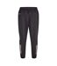 Mens Climawrm Tracksuit Bottoms Black White Adidas-3