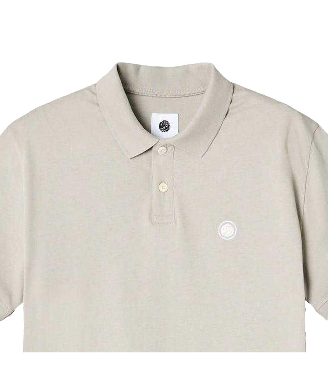 Polo Manches Courtes Homme Gris Pretty Green-3