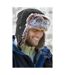 Result Unisex Classic Thermal Winter/Ski Sherpa Trapper Hat (Jet Black)
