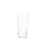 Vase en Verre Conique 50cm Transparent