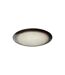 Lot de 6 Assiettes de Présentation Jem 33cm Noir & Argent-2