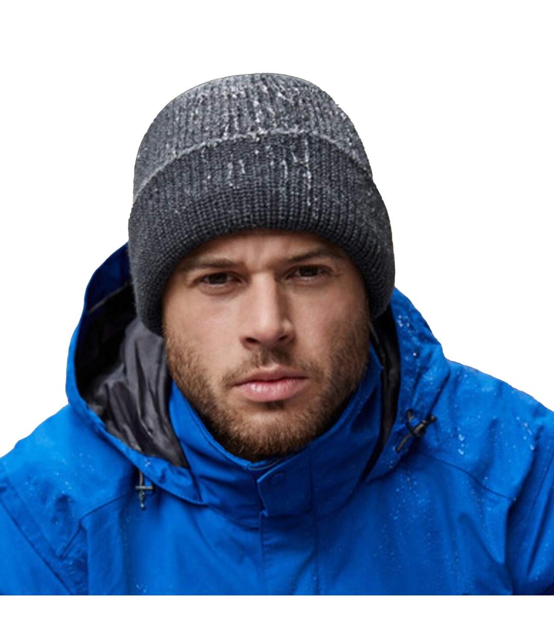 Beechfield Unisex Adult Water Repellent Beanie (Graphite Grey) - UTRW8316-2