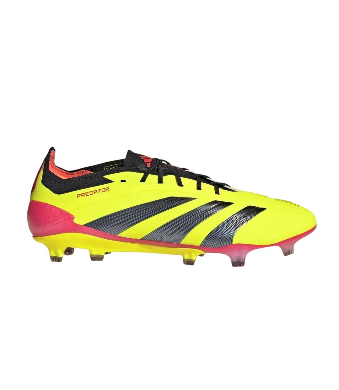 Mens Predator 24 Pro Firm Ground Football Boots Yellow Black Red Adidas-1