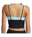 Débardeur Noir Femme Reebok Cl Wde Strappy Rib Tank - XL