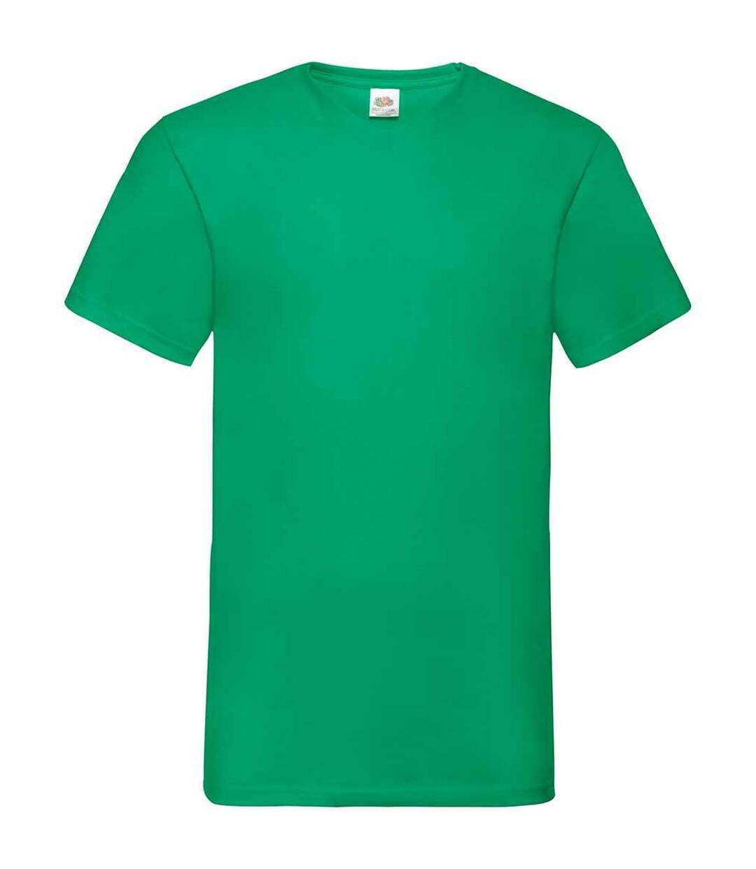 T-shirt value homme vert kelly Fruit of the Loom-1