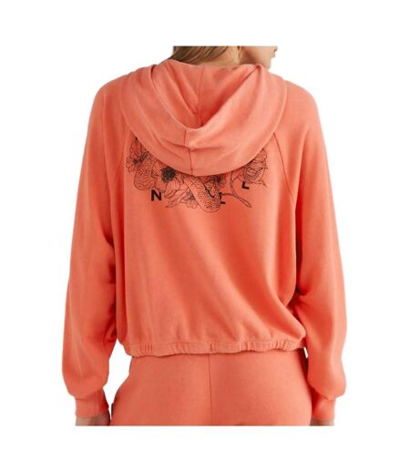 Sweat zippé Corail Femme O'Neill Sunrise - M