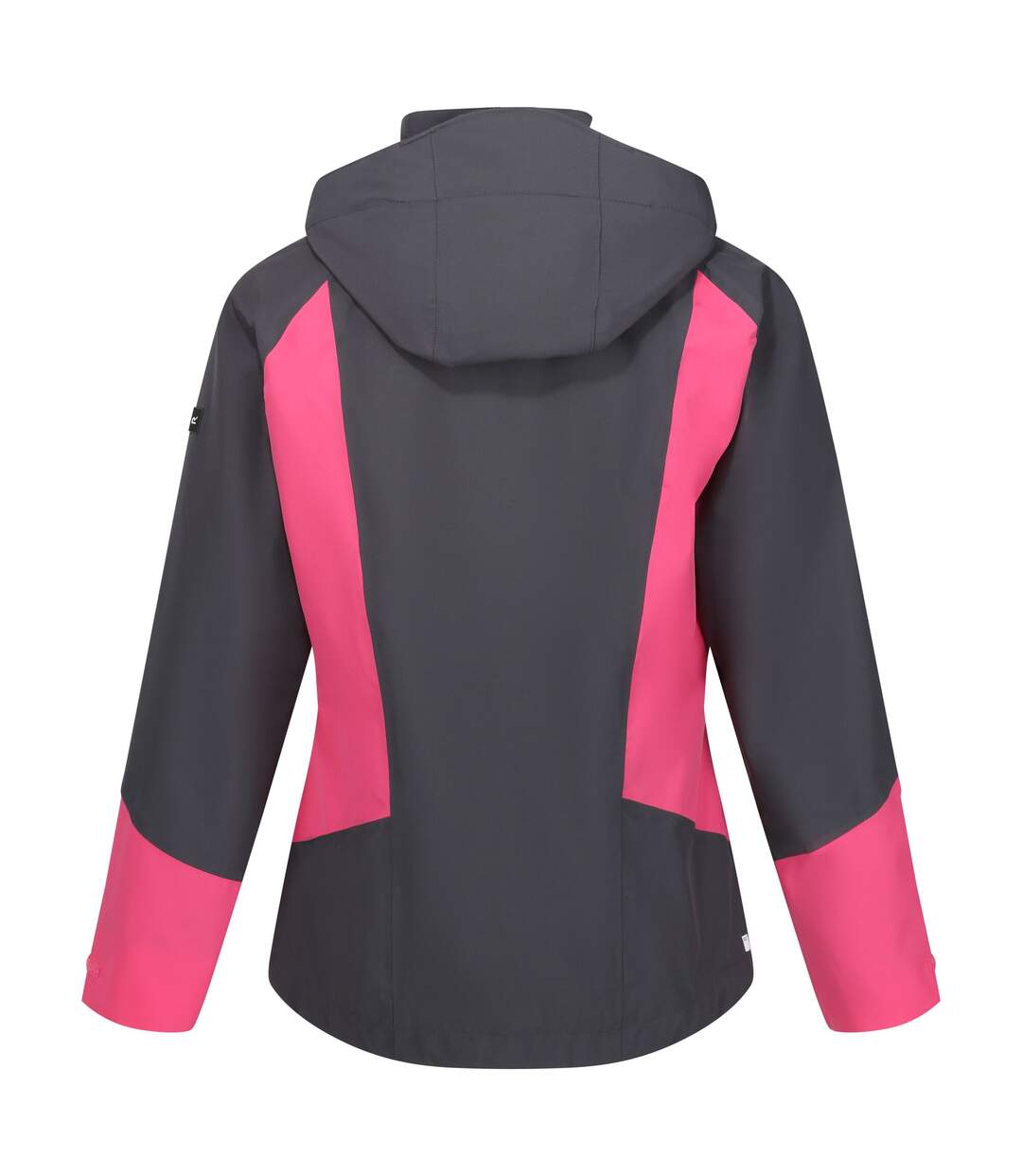 Veste imperméable bosfield femme flamant rose / gris phoque Regatta-2