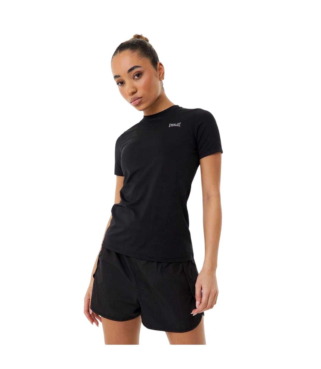 Short De Boxe Femme Noir Everlast-1