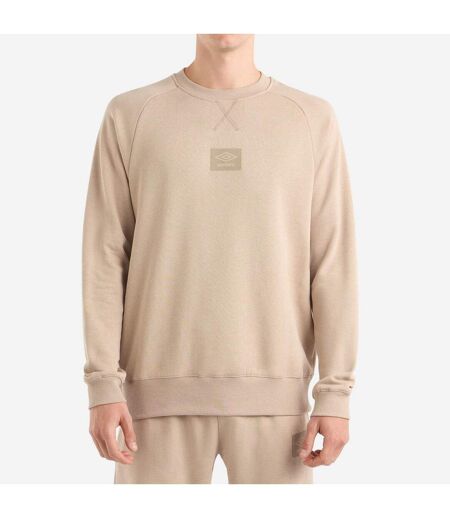 Mens logo sweatshirt simply taupe Umbro