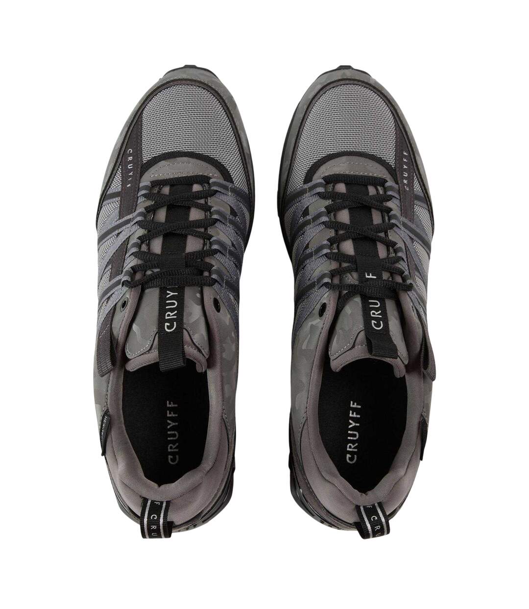 Mens Fearia Hex-tech Trainers Grey Black Cruyff-3