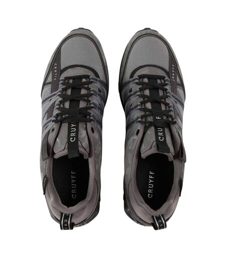 Mens Fearia Hex-tech Trainers Grey Black Cruyff