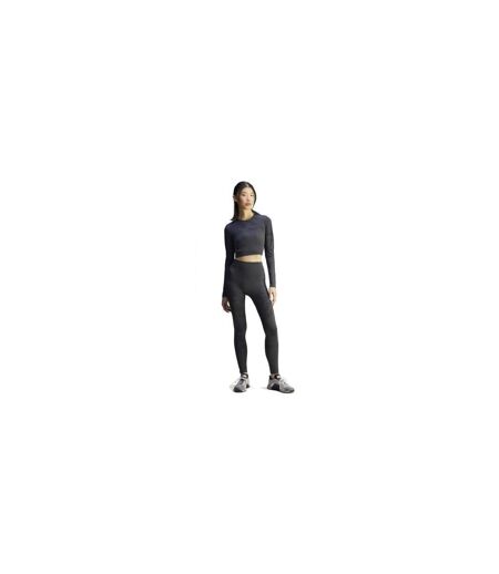Womens/ladies Stella Mccartney Long-sleeved Yoga Crop Top Carbon Adidas