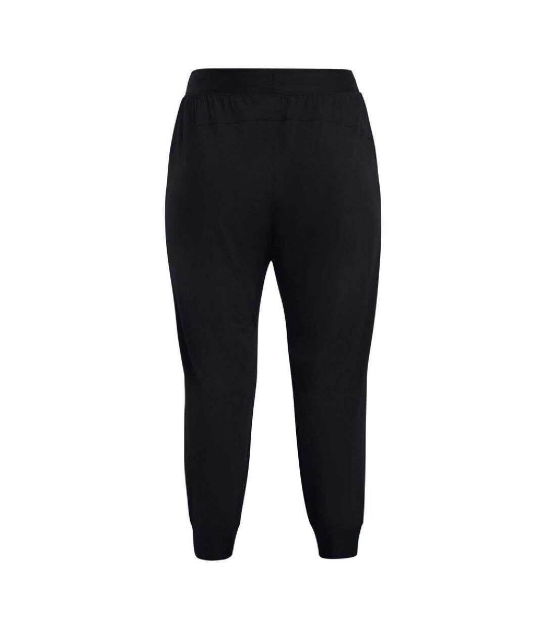 Womens/ladies Rival Woven High Rise Jogging Bottoms Black Under Armour-3