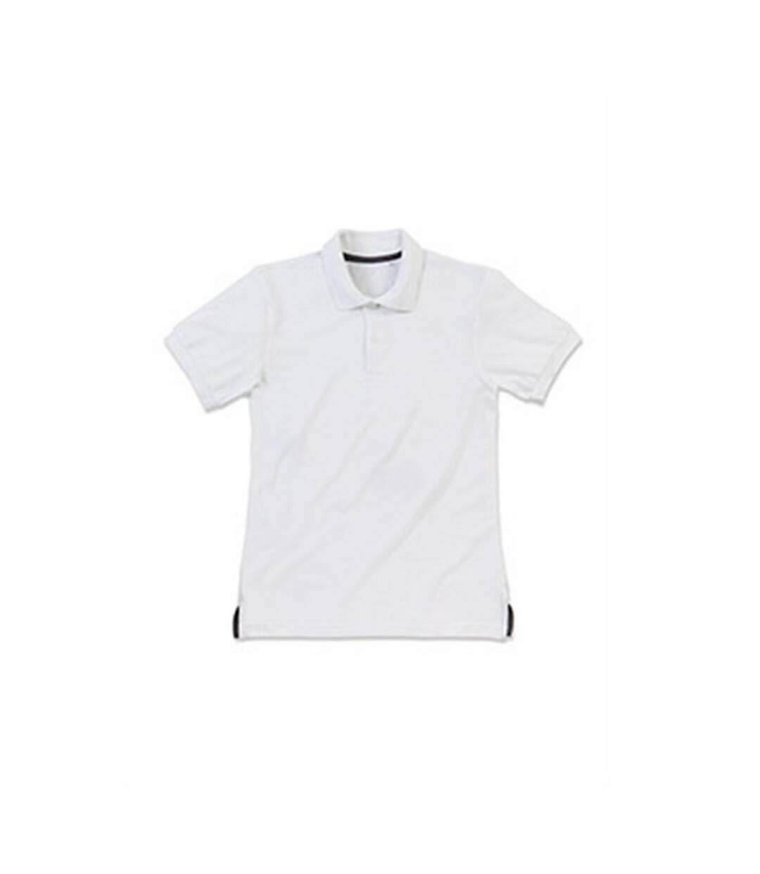 Polo henry hommes blanc Stedman-1