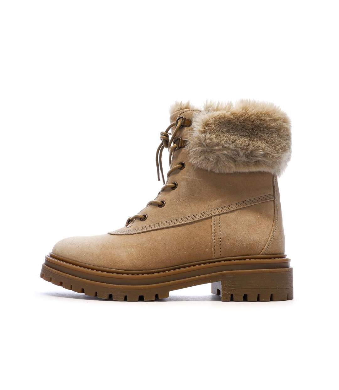 Bottines marrons femme geox iridea t-1