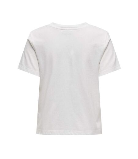 T-shirt Blanc Femme JDY Selma - L